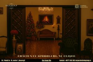 Decorațiuni de Crăciun cu farmecul Crăciunului anilor ’30 – o experiență exclusivă la Eko Group Vila